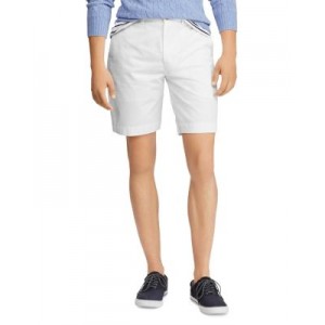 9.5-Inch Stretch Cotton Classic Fit Chino Shorts