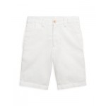 Boys Straight Linen-Cotton Shorts - Little Kid, Big Kid