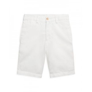 Boys Straight Linen-Cotton Shorts - Little Kid, Big Kid