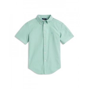 Boys Cotton Oxford Short Sleeve Shirt - Little Kid, Big Kid