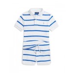 Boys Terry Polo Shirt & Short Set - Little Kid