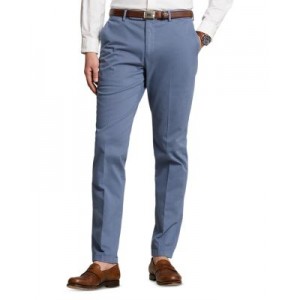 Cotton Stretch Chino Garment Dyed Regular Fit Suit Pants
