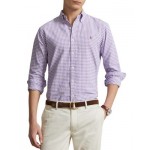 Cotton Classic Fit Gingham Oxford Shirt