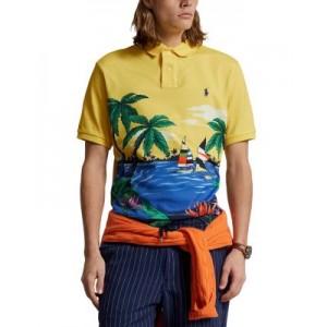 Classic Fit Tropical Polo Shirt