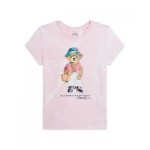 Girls Polo Bear Tie-Dye Cotton Jersey Tee - Little Kid, Big Kid