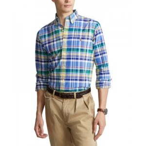 Classic Fit Long Sleeve Button Down Shirt