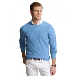 Linen Textured Regular Fit Sweater