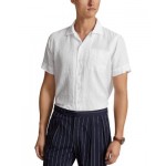 Linen Classic Fit Button Down Camp Shirt