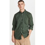 Teca Brushed Flannel Button Down Shirt