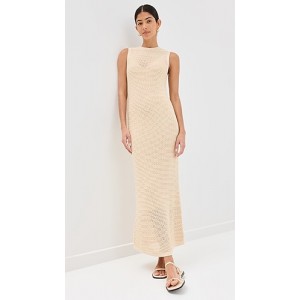 Camille Open Knit Maxi Dress
