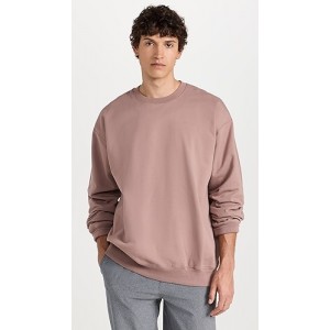 Midweight Terry Relaxed Crew Neck Sweatshirt
