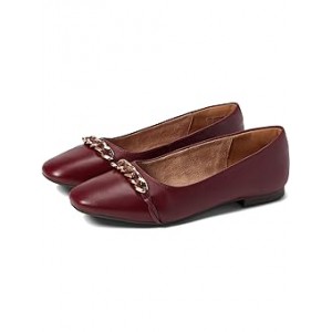 Zoie Chain Ballet Tawny Port Leather