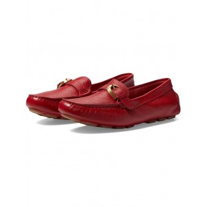 Bayview Rib Loafer Scarlet Leather