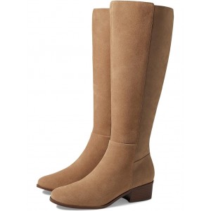 Evalyn Tall Boot Ash Brown Suede
