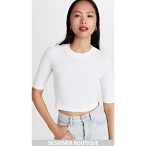 Cropped Sleeve T-Shirt