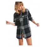Let It Go Flannel Long Sleeve Shirt