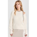 Monroe Pullover with Crystals