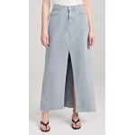 Low Rise Maxi Skirt