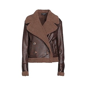 STREET LEATHERS Double breasted pea coat