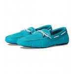 Braided Lace Loafer Cerulean
