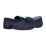 Lace Loafer Woven Driver Navy