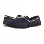 Braided Lace Loafer Navy/White