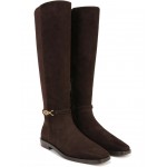 Clive Wide Calf Chocolate Brown Suede