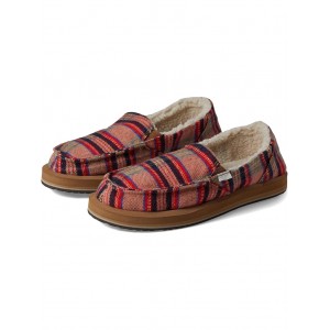 Donna Soft Top Plaid Chill Red Multi
