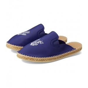 Harbourside Mule Water Shoe Navy Coral Embroidery