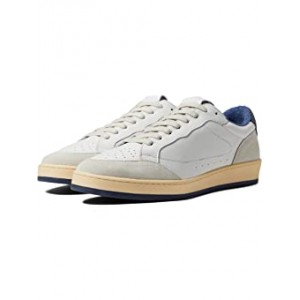 Babtiste Lace Leather White/Navy