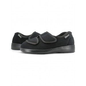 Stretchable Comfort Hugster Shoes Or Slippers Black