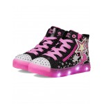 Shuffle Brights - Electric Star 314276L (Little Kid) Black/Hot Pink
