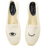 Wink Embroidery SM Slipper Wink Sand