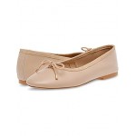 Blossoms Ballet Flat Natural Leather