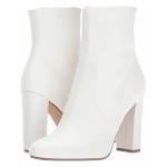 Editor Dress Bootie White Leather