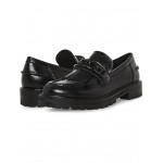 Malory Loafer Black Leather