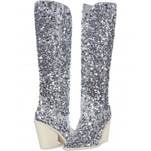 Tyrus Boot Silver Sequin