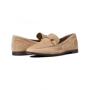 Carrine Flat Tan Suede