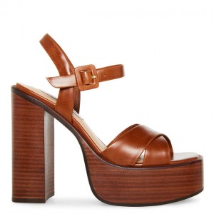 dayana brown leather