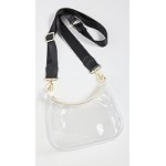 Clear Curved Crossbody Bag