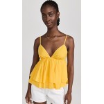 Cotton Voile String Back Top