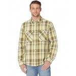 Valley Twill Flannel Shirt Weeping Willow Large Half Dome Plaid
