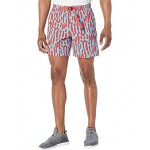 Printed Class V 7 Belted Shorts Norse Blue Amniote Large Print