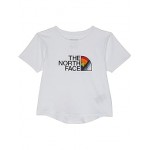Printed Short Sleeve Pride Graphic Tee (Little Kids/Big Kids) TNF White