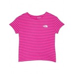 Elevate Short Sleeve Tri-Blend Tee (Little Kids/Big Kids) Linaria Pink Heather Stripe