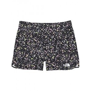 Printed Amphibious Knit Class V Shorts (Little Kids/Big Kids) TNF Black Terrazzo Print