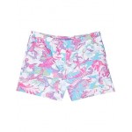 Printed Amphibious Class V Water Shorts (Little Kids/Big Kids) Linaria Pink Youth Tropical Camo Print