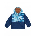 Reversible Mount Chimbo Full Zip Hooded Jacket (Infant) Shady Blue