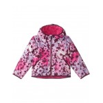 Reversible Shady Glade Hooded Jacket (Toddler) Boysenberry Gradient Floral Print