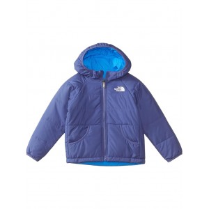 Reversible Perrito Hooded Jacket (Toddler) Cave Blue